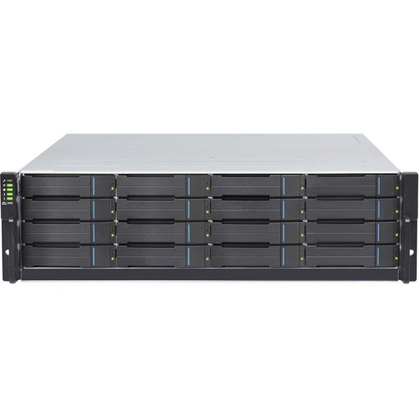 Infortrend Eonstor Gs 3000 Unified Storage, 3U/16 Bay, Redundant Controllers, 16 GS3016R0C0F0F-8T1